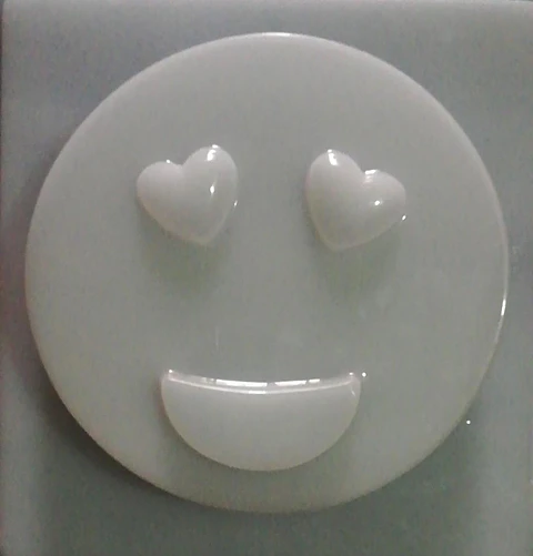  Molde para gelatina jumbo emoji corazon J-245