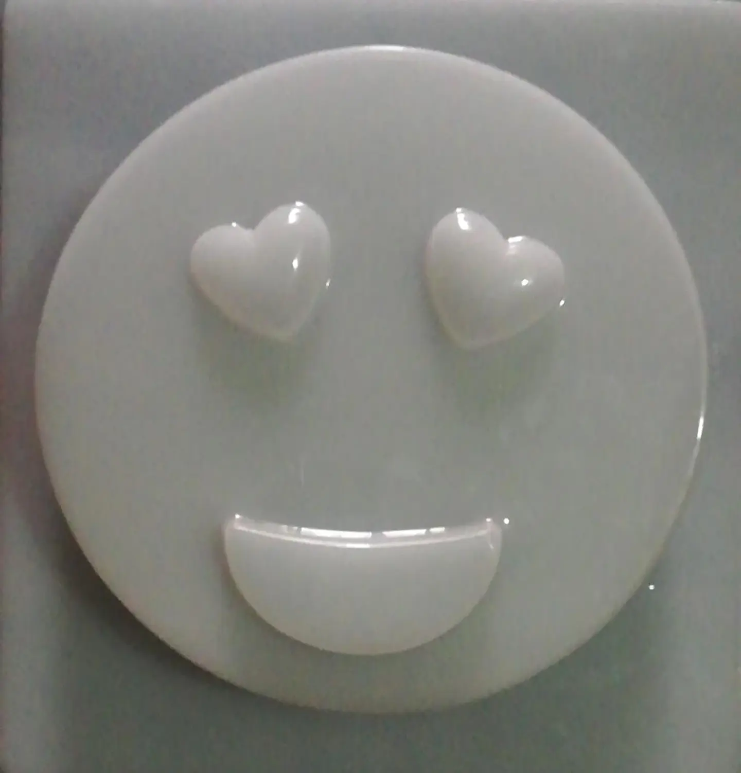  Molde para gelatina jumbo emoji corazon J-245 1