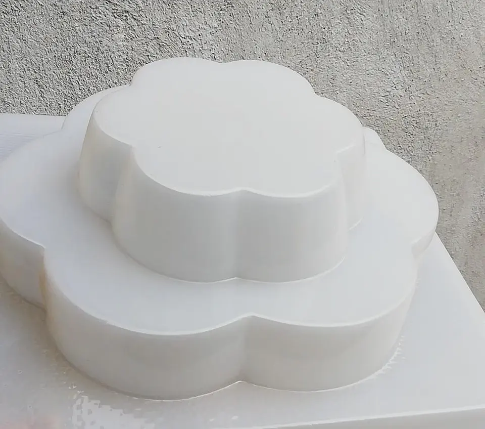  Molde para gelatina jumbo piramide Flor J-237 1