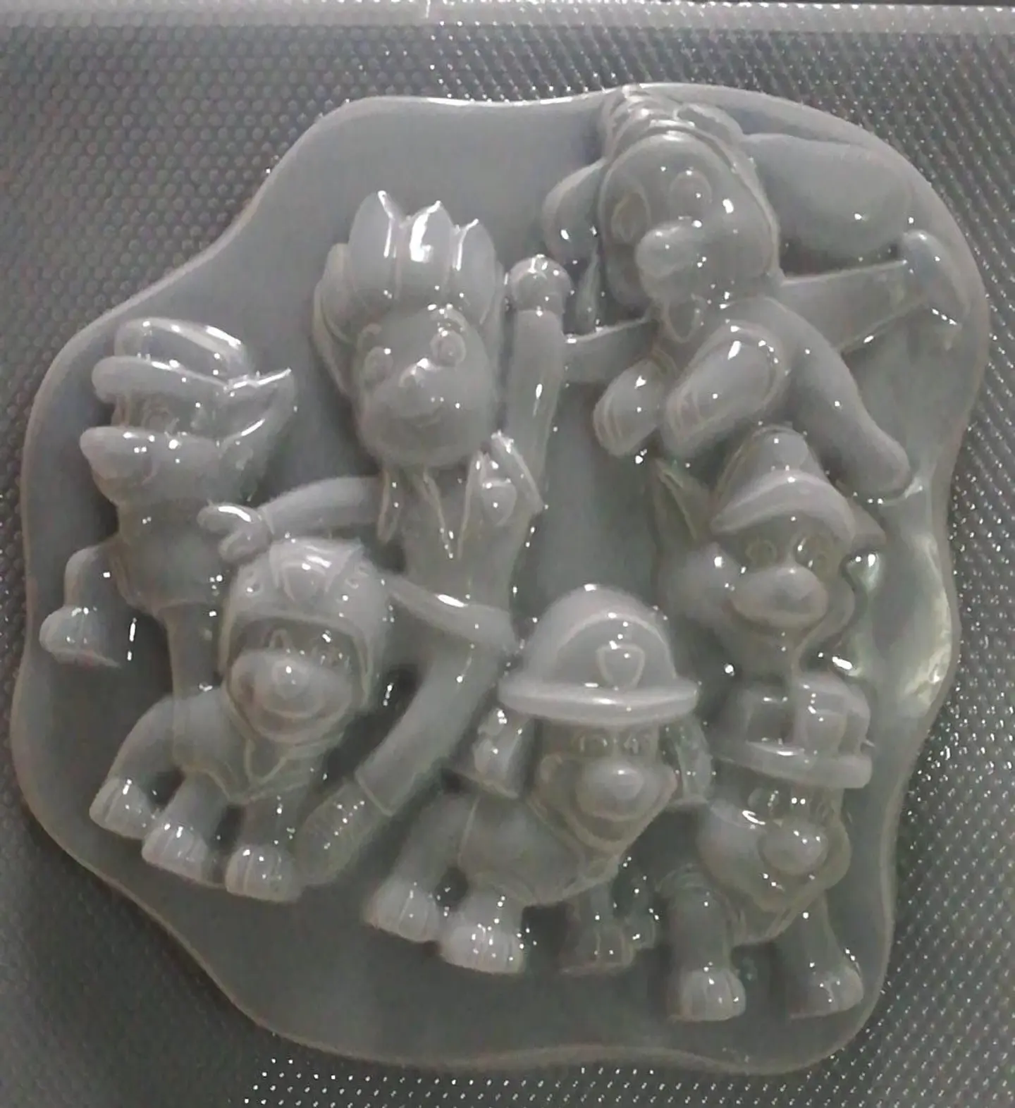  Molde para gelatina jumbo paw patrol J-235 1