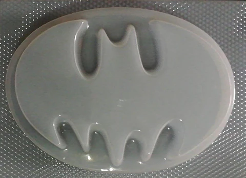  Molde para gelatina jumbo escudo batman J-255
