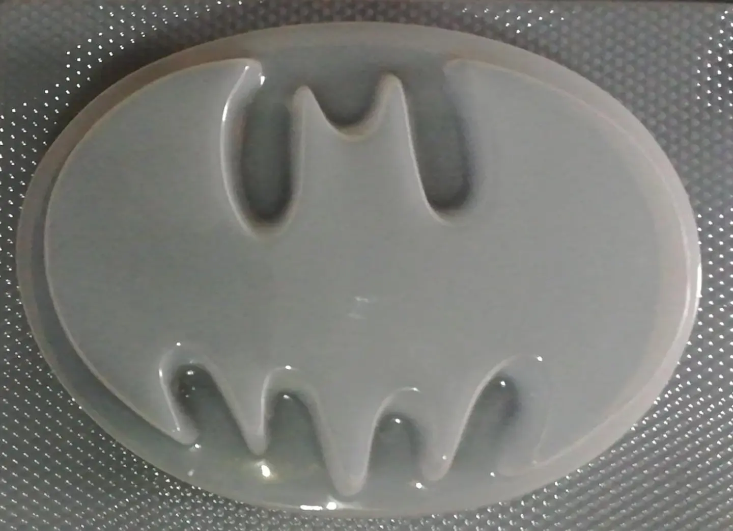  Molde para gelatina jumbo escudo batman J-255 1
