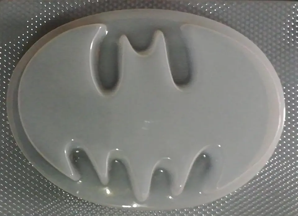  Molde para gelatina jumbo escudo batman J-255 1
