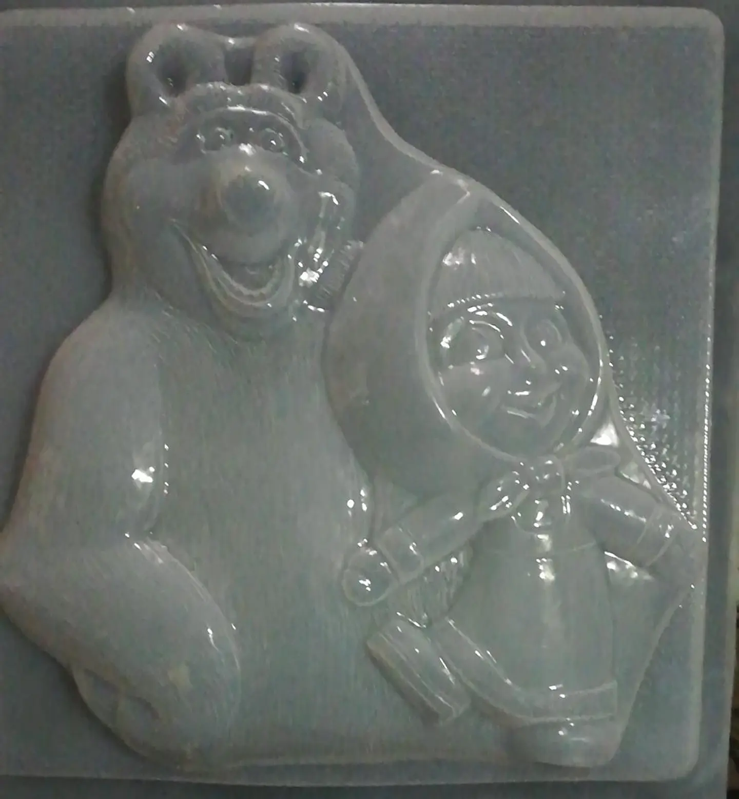  Molde para gelatina jumbo Masha y el oso J-288 1