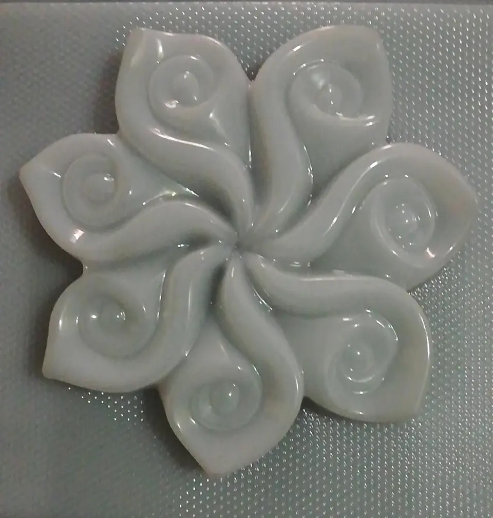  Molde para gelatina jumbo flor espiral J-286 1