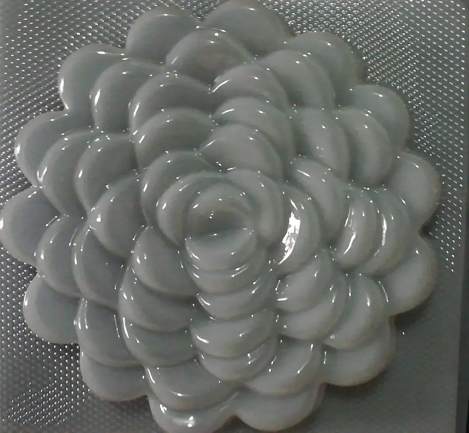  Molde para gelatina jumbo Flor 3 J-280 1