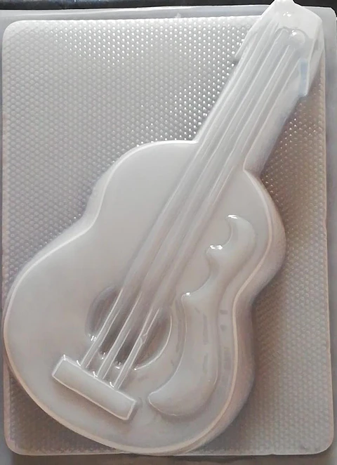  Molde para gelatina jumbo guitarra J-301