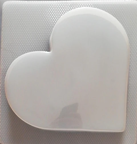  Molde para gelatina jumbo corazon liso J-331