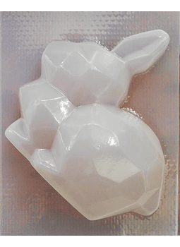 Molde para gelatina chico conejo diamante 1 cav.