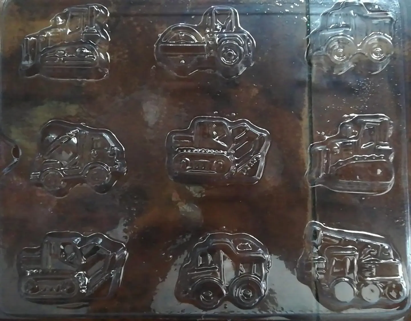  Molde para chocolate transportes 1