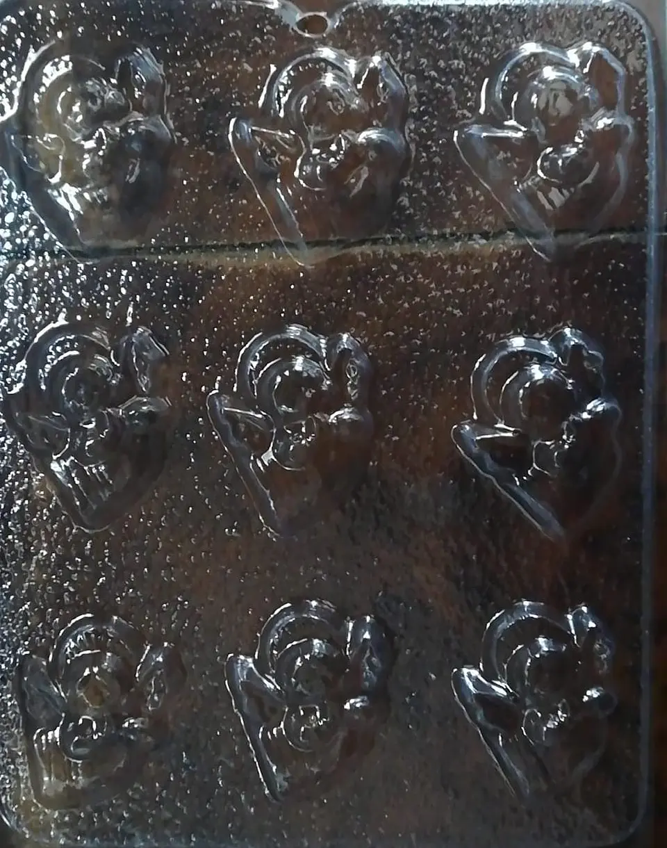  Molde para chocolate angelitos 9cav. 1