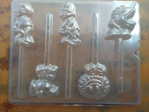  Molde para chocolate plantas vs zombies