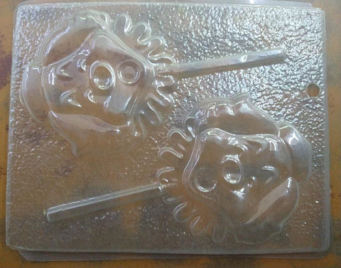  Molde para chocolate payaso