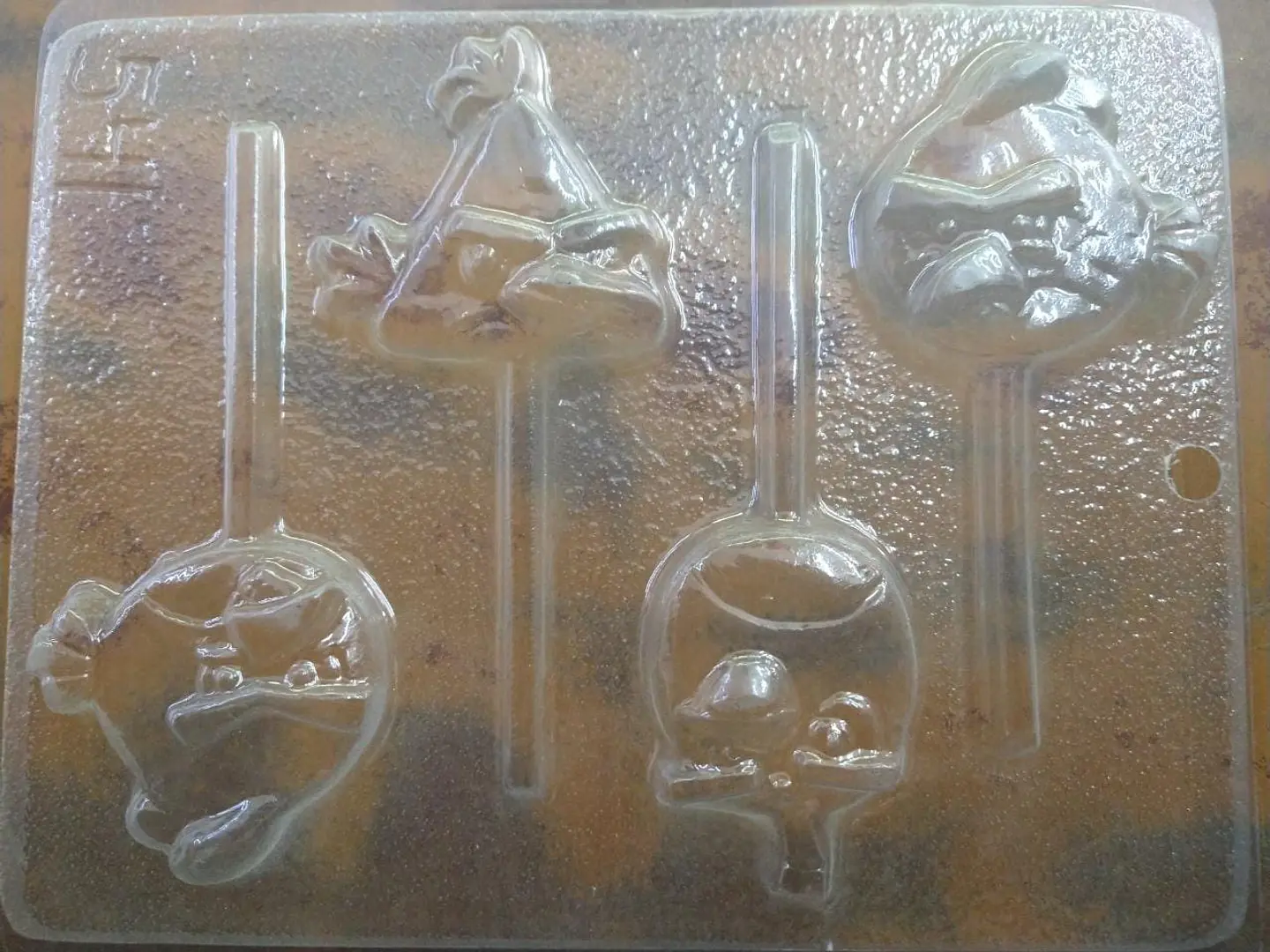  Molde para chocolate angry birds 1