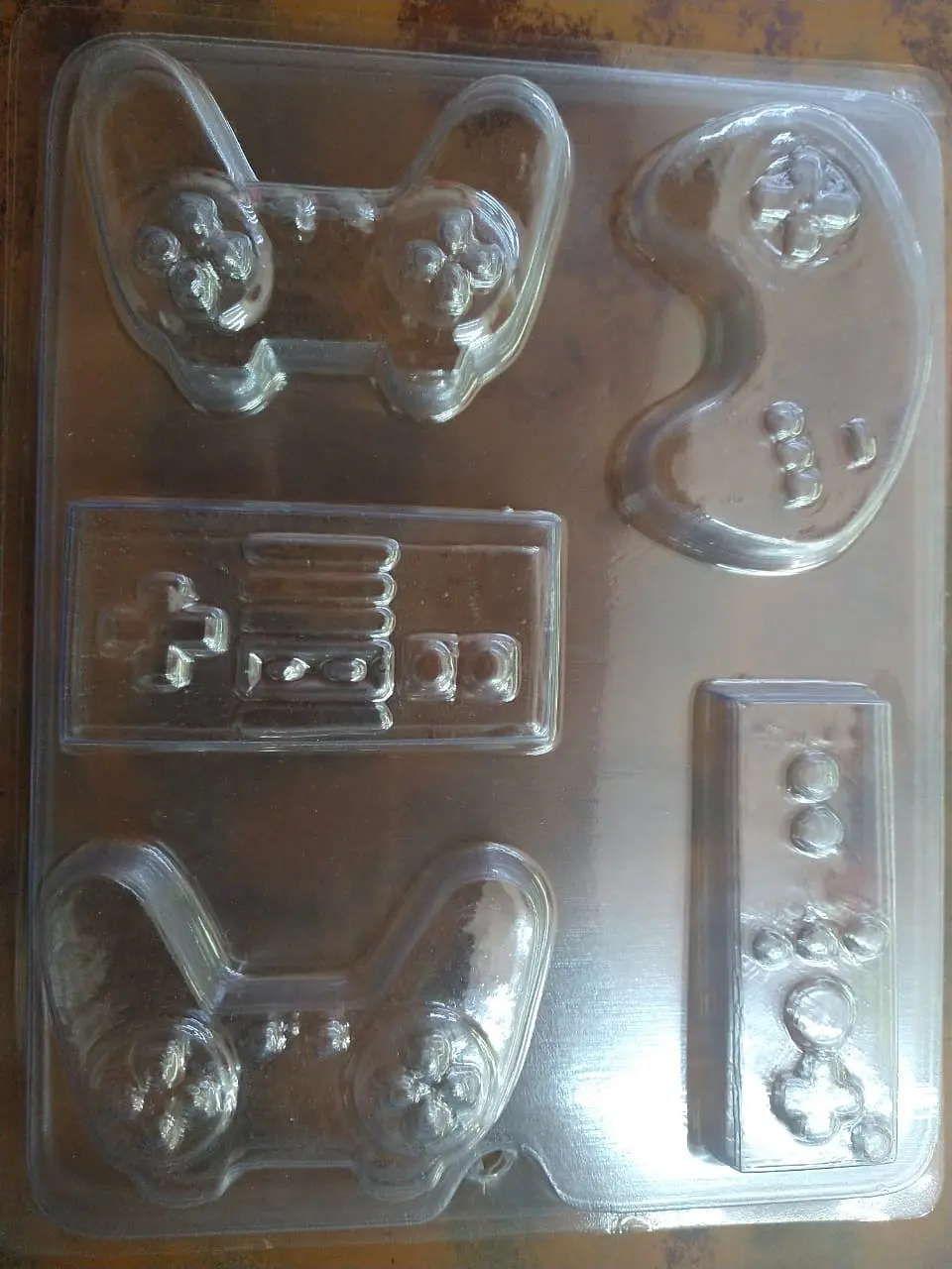  Molde para chocolate control videojuegos 5cav. 1