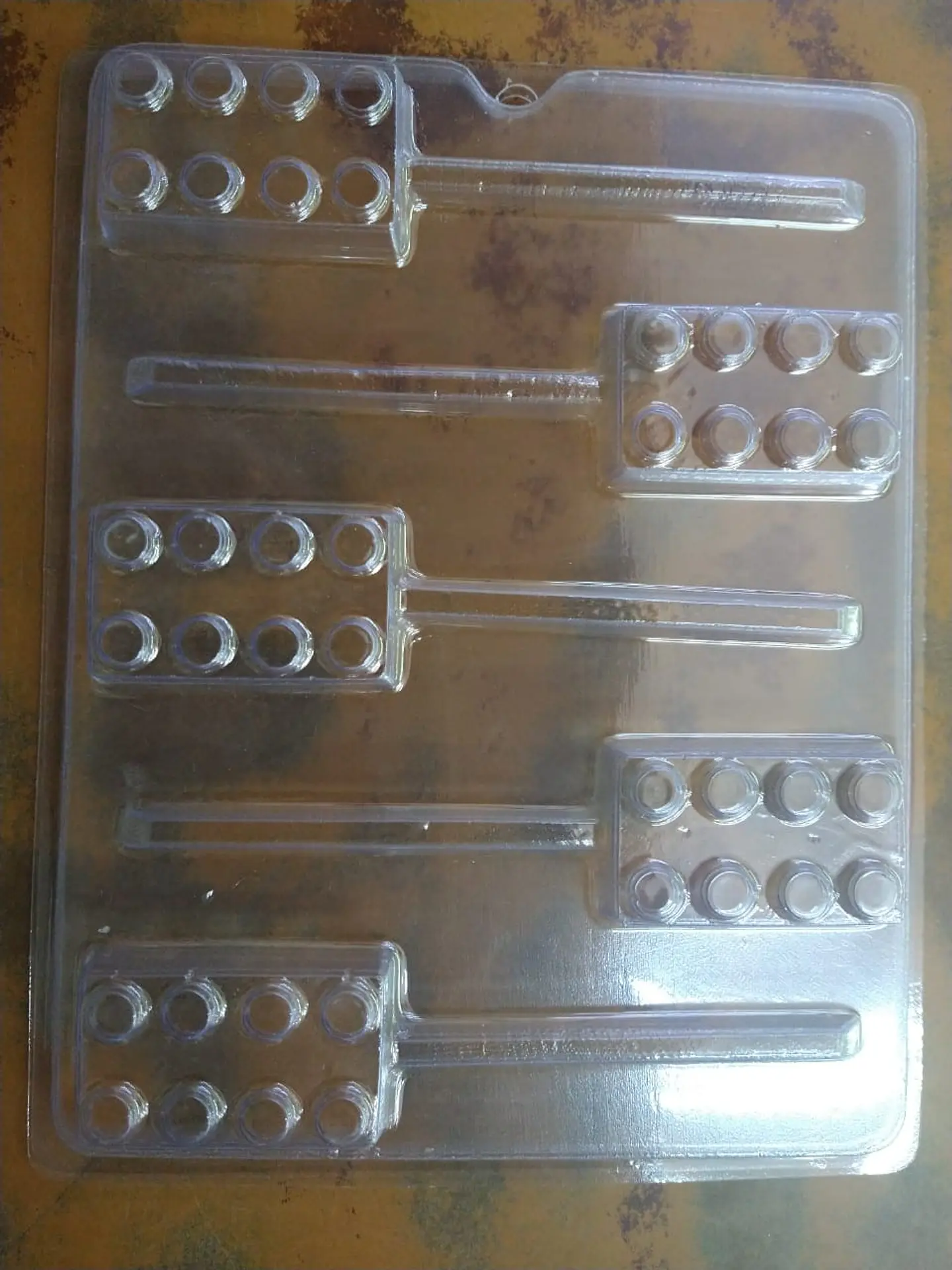  Molde para chocolate legos 1
