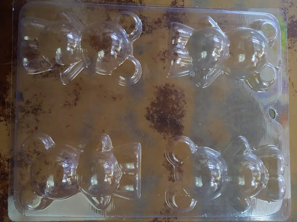  Molde para chocolate ositos 1