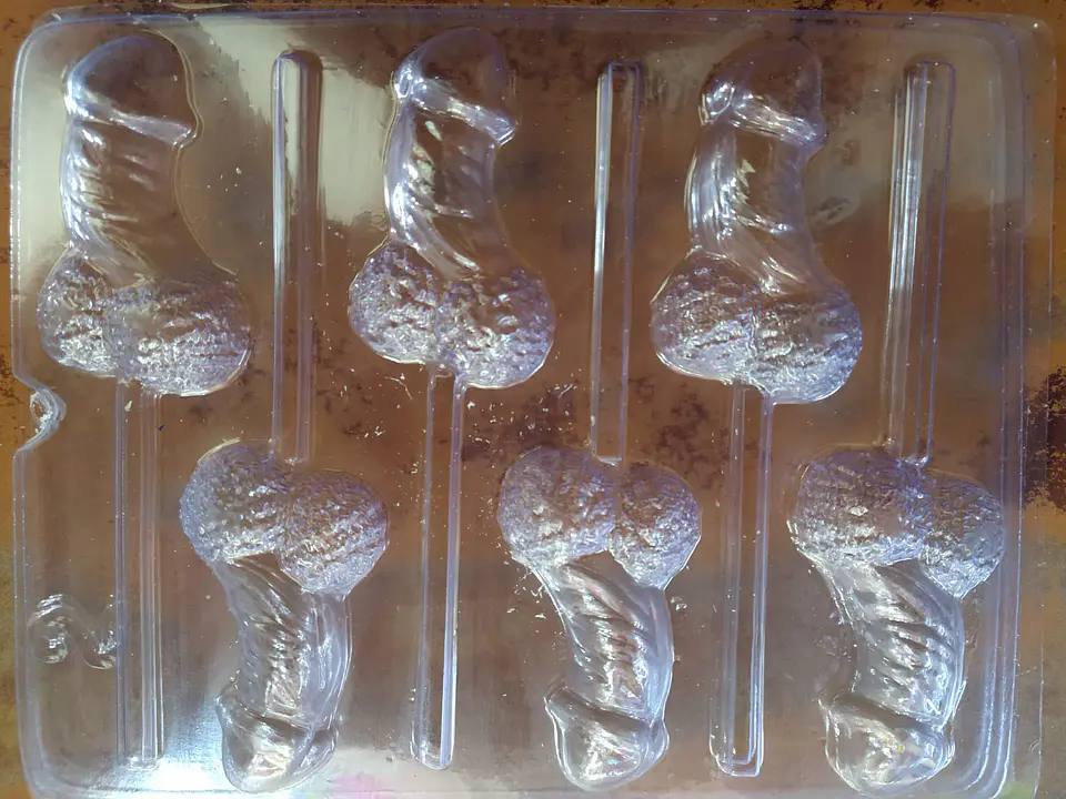  Molde para chocolate despedida de soltera 6cav. 1