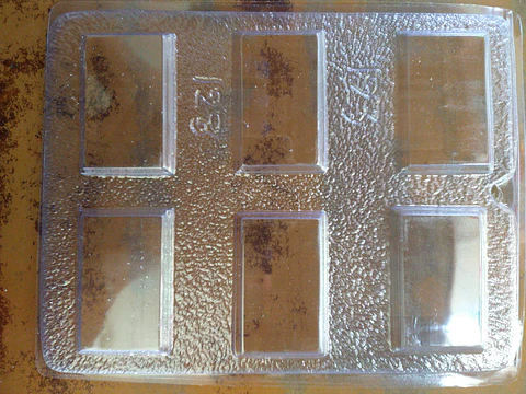  Molde para chocolate mini tablillas 123