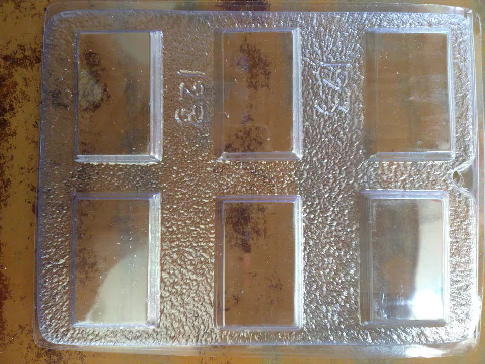  Molde para chocolate mini tablillas 123 1
