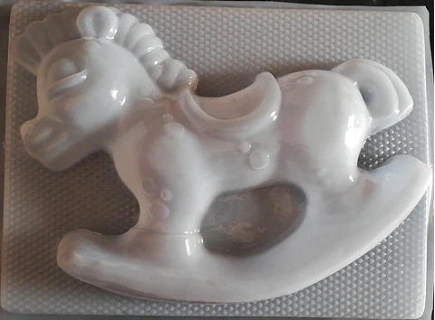  Molde para gelatina jumbo baby shower caballito mecedora J-
