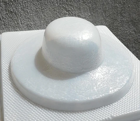  Molde para gelatina jumbo sombreo dama J-346