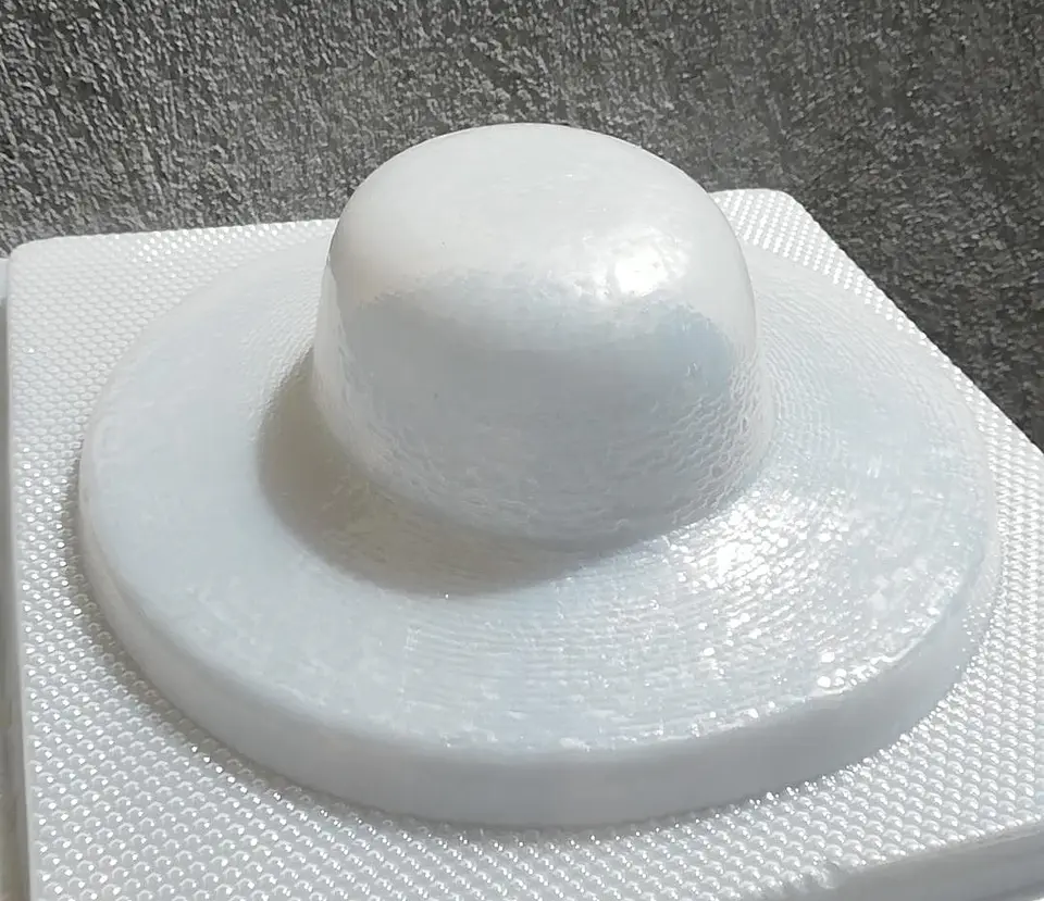  Molde para gelatina jumbo sombreo dama J-346 1