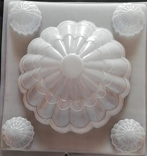  Molde para gelatina jumbo vestido 5 Piezaas  JR-354