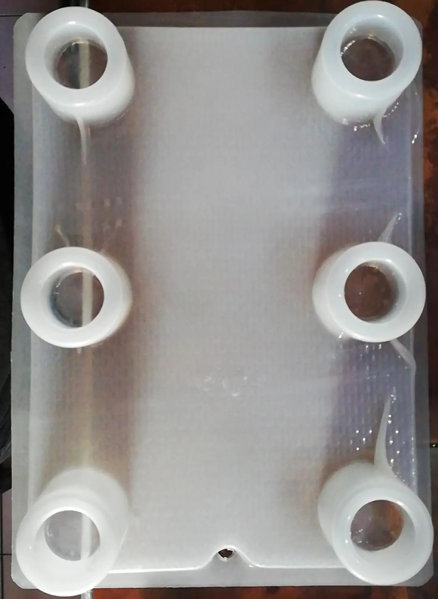  Molde para gelatina chico vaso shot 6 cav. 1
