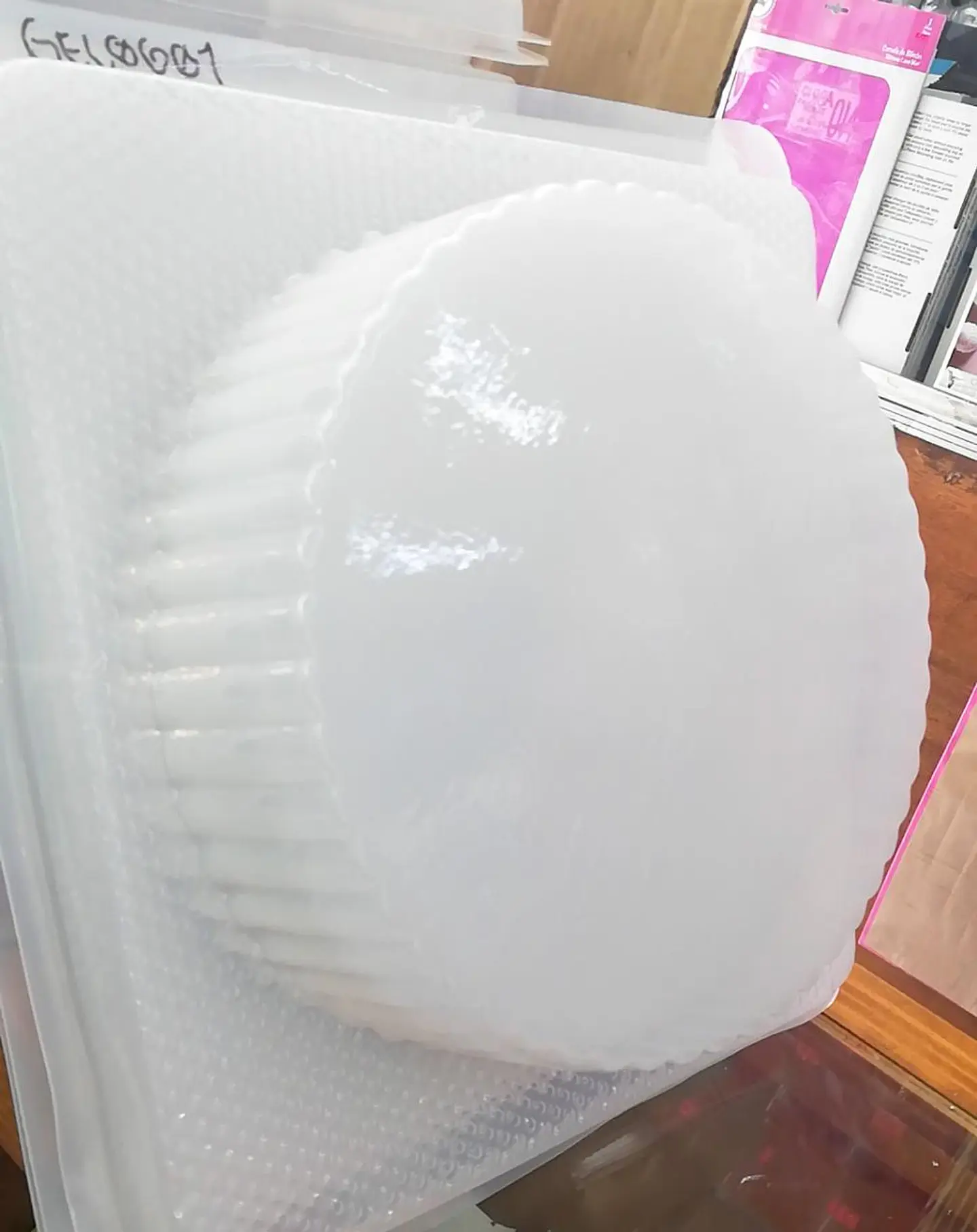  Molde para gelatina mediano rdondo rizado 1