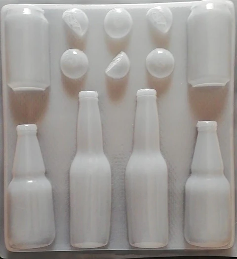  Molde para gelatina jumbo juego de botella y limones JR-323