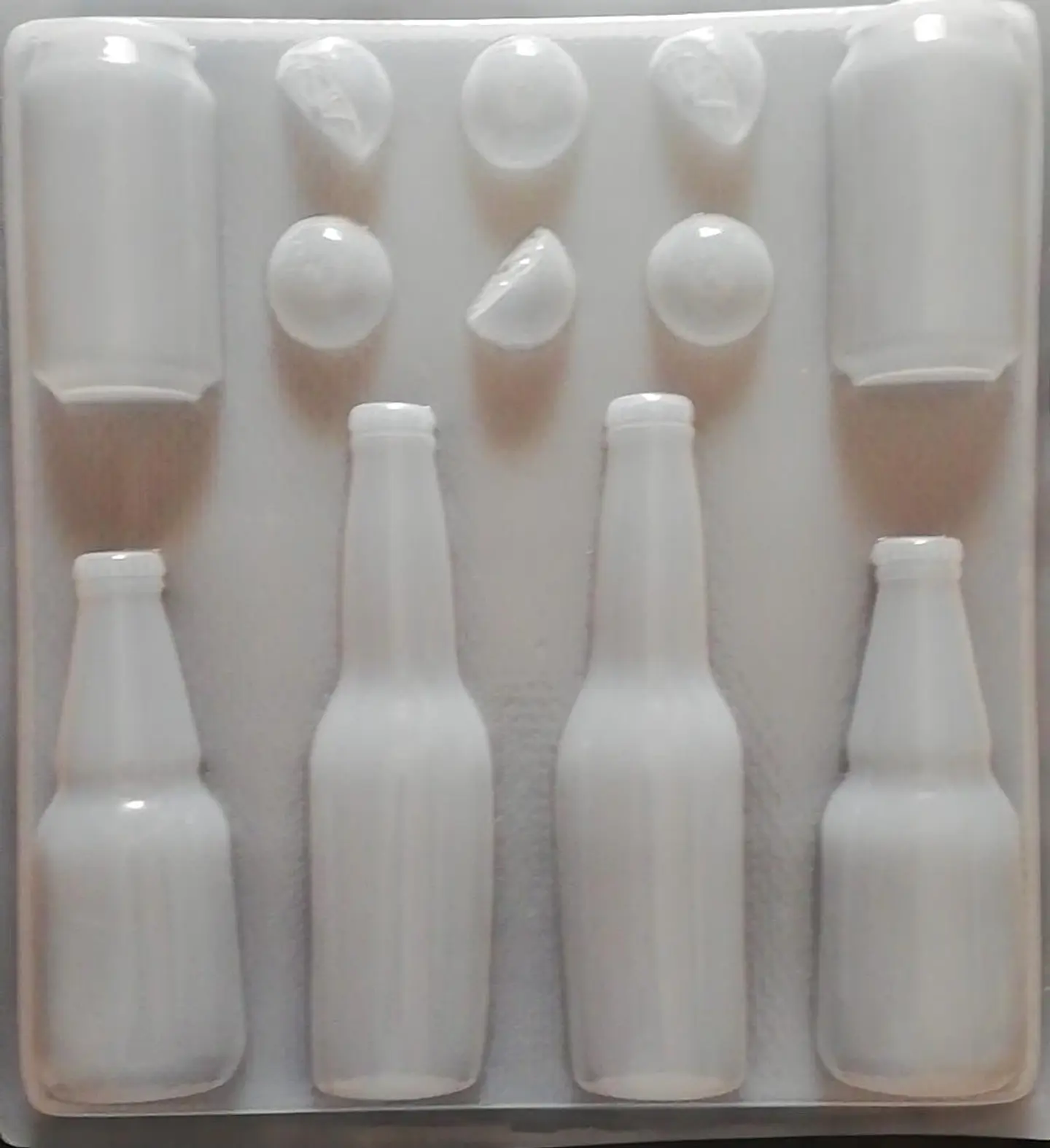  Molde para gelatina jumbo juego de botella y limones JR-323 1