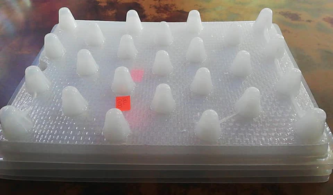  Molde para gelatina chico gomita alta