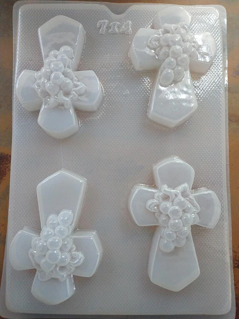  Molde para gelatina chico cruces con uvas #714