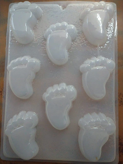  Molde para gelatina chico piecitos 12cav. #586