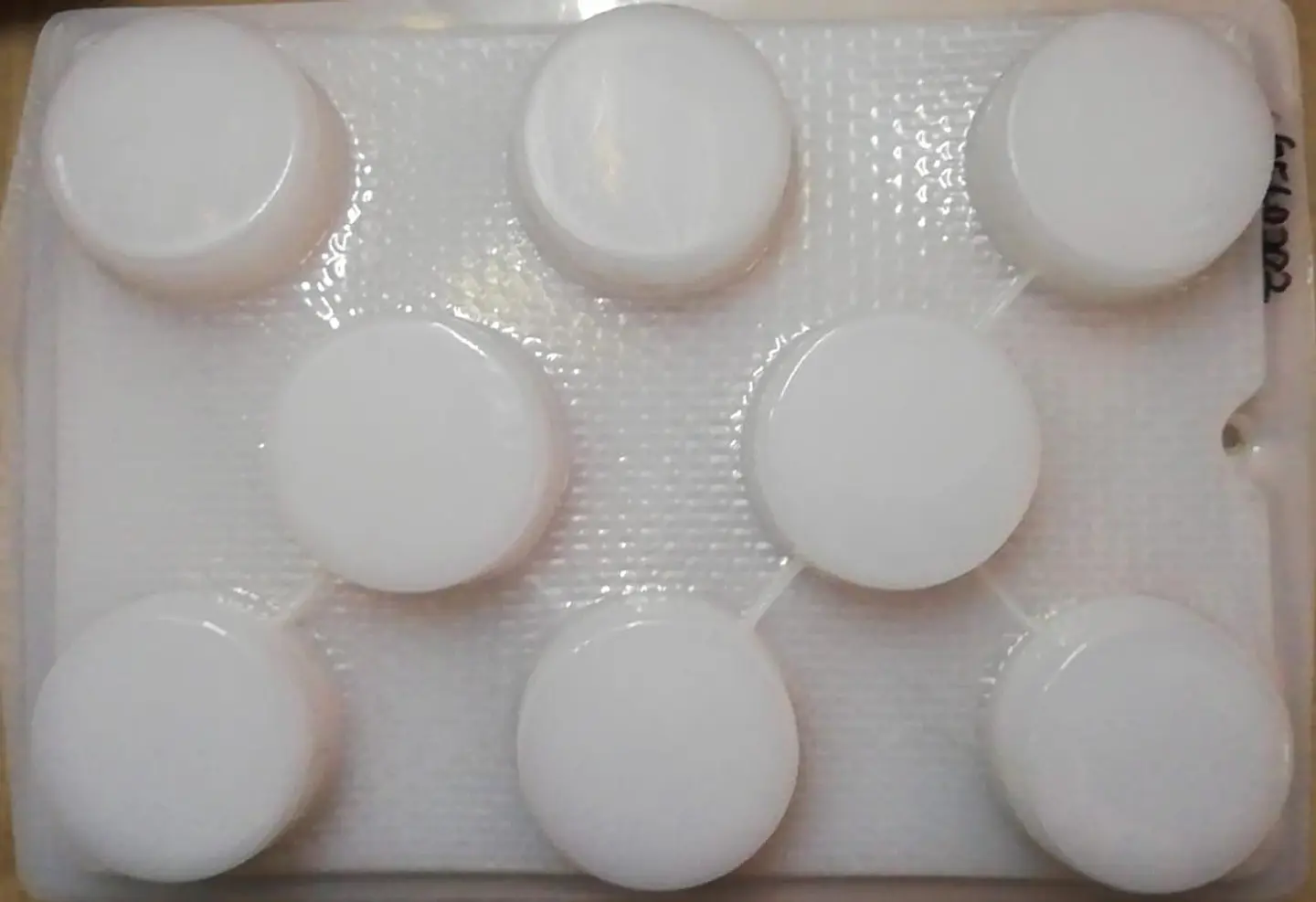  Molde para gelatina chico circulos 8 cav. 1