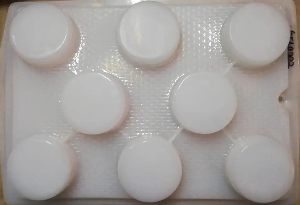  Molde para gelatina chico circulos 8 cav. 1