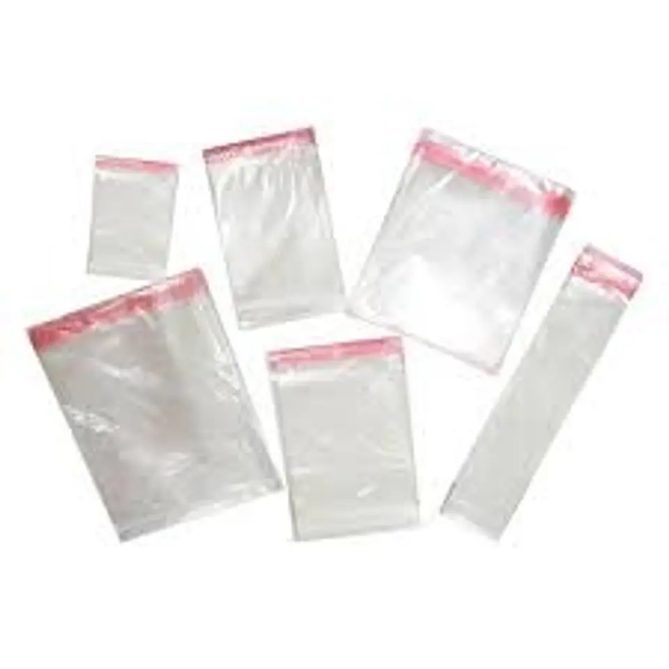  Bolsa de celofan 6x15+3+2 ciento 1