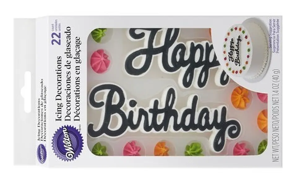  Royal Icing Feliz Cumplea?os 710-6020 1