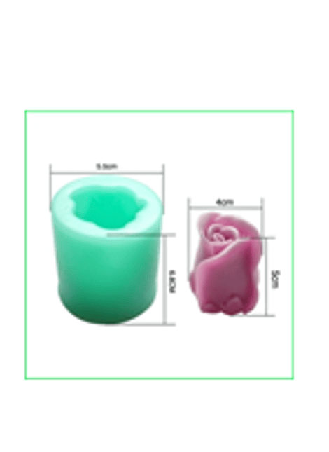 Molde silicón rosa 3D TC3668