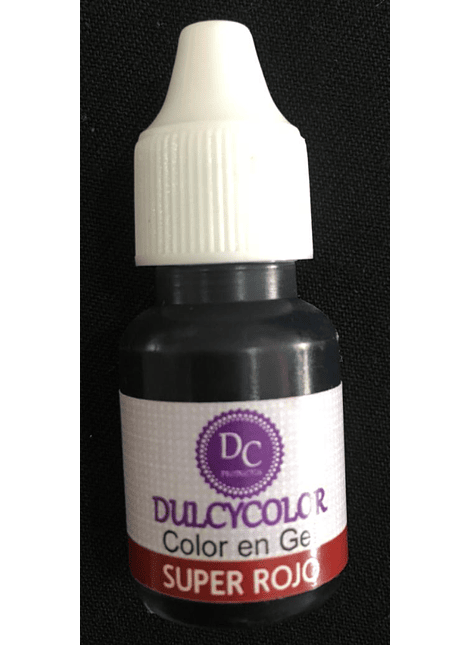 Color vegetal Dulcycolor Super rojo 10 ml