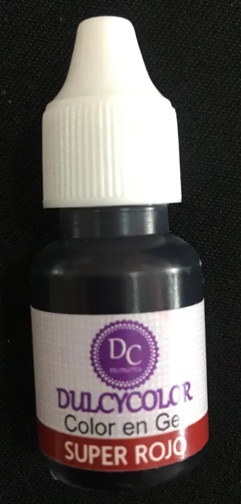  color vegetal Dulcycolor Super rojo 10 ml
