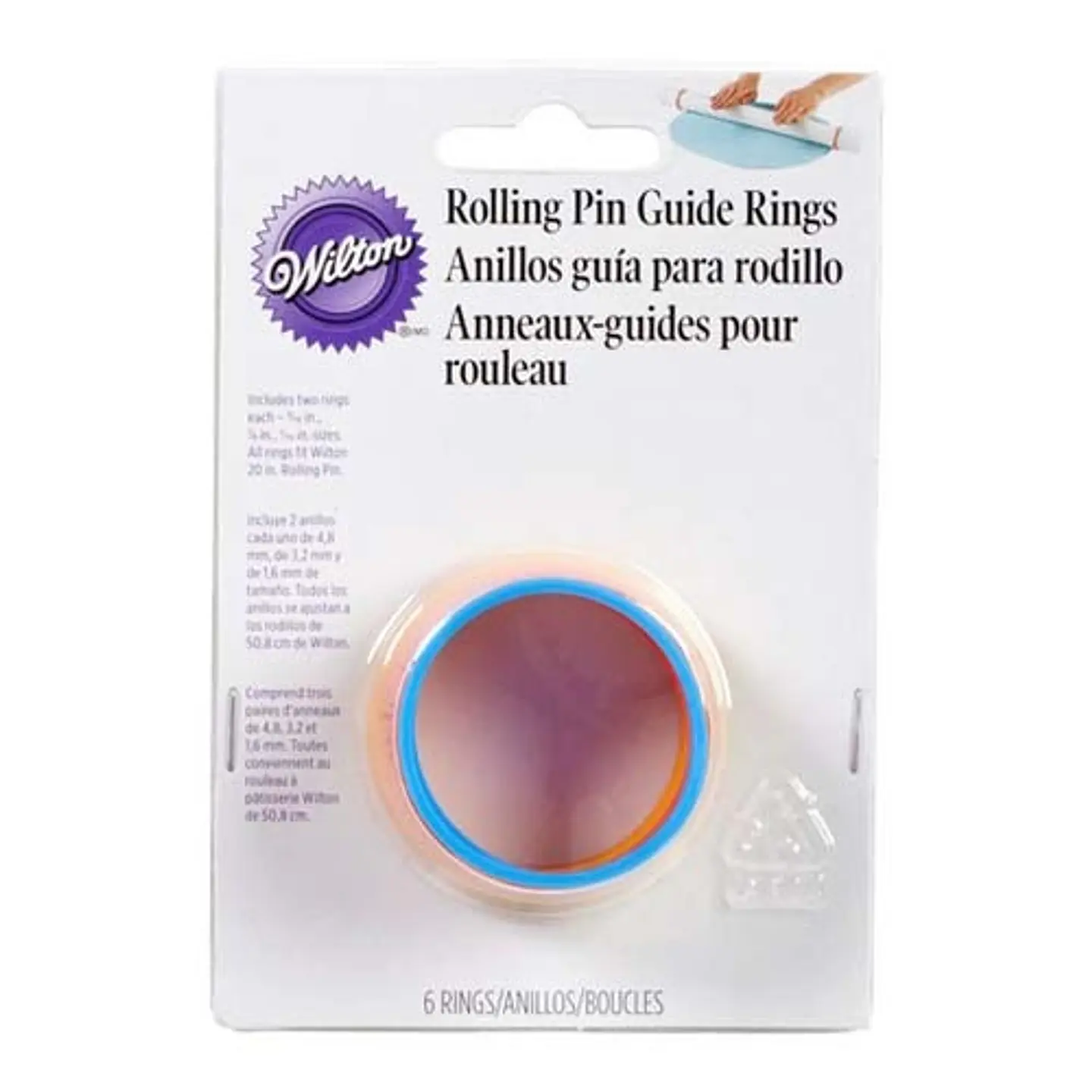  Ligas para Rodillo de Fondant  1907-1010 1