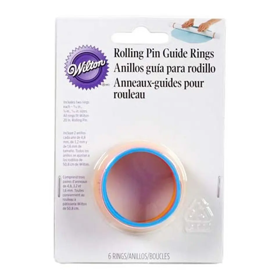  Ligas para Rodillo de Fondant  1907-1010 1