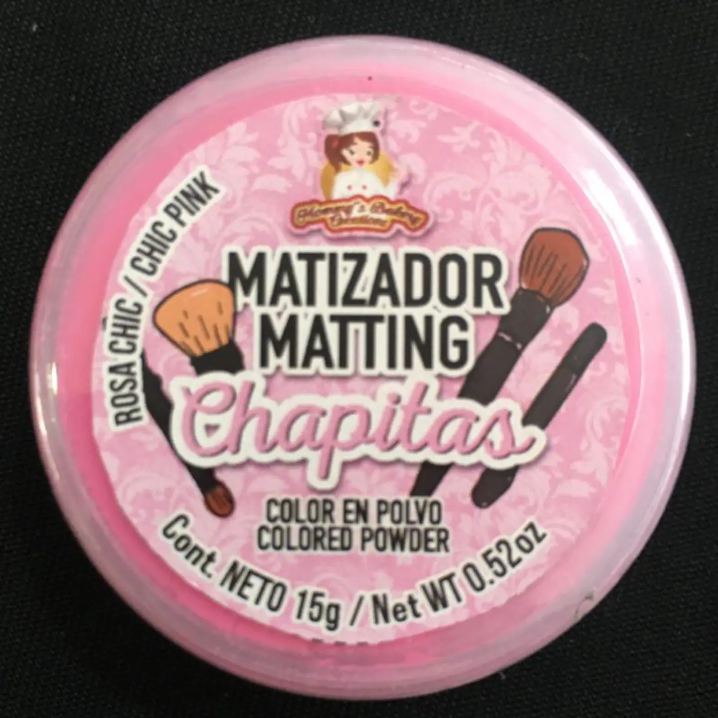  Matizador 15gr Chapitas Rosa Chic 1