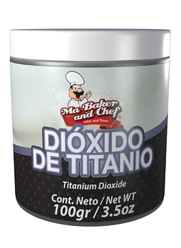 Dioxido de Titanio 100 gr