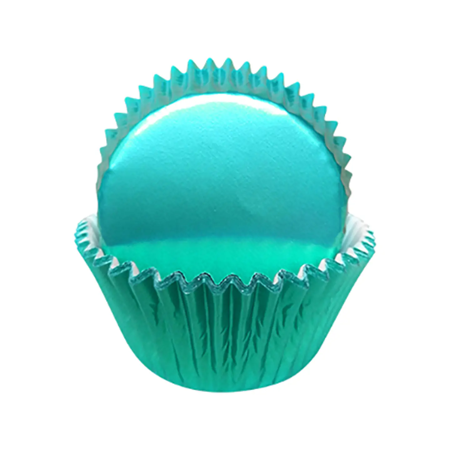  Capacillo ch metal aguamarina 50 Pieza  1