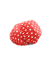 ALE Capacillo polka dot rojo 100pzas 4-2702