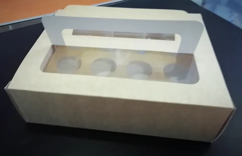  Caja mini cupcake 12 piezas mini muffin 67867 1