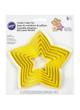  Juego cortador estrella plastico 2304-111